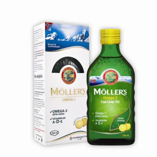 Möller’s Omega-3 Limon Aromalı 250 ml.