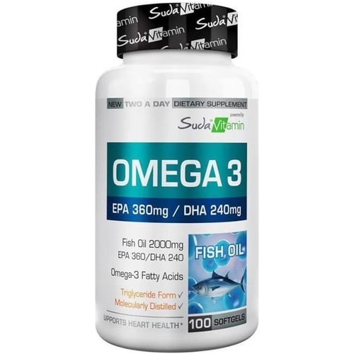 Suda Vitamin Omega 3 2000 mg 100 Kapsül